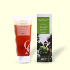 Back Label of Blunt Honey Shampoo Bottle