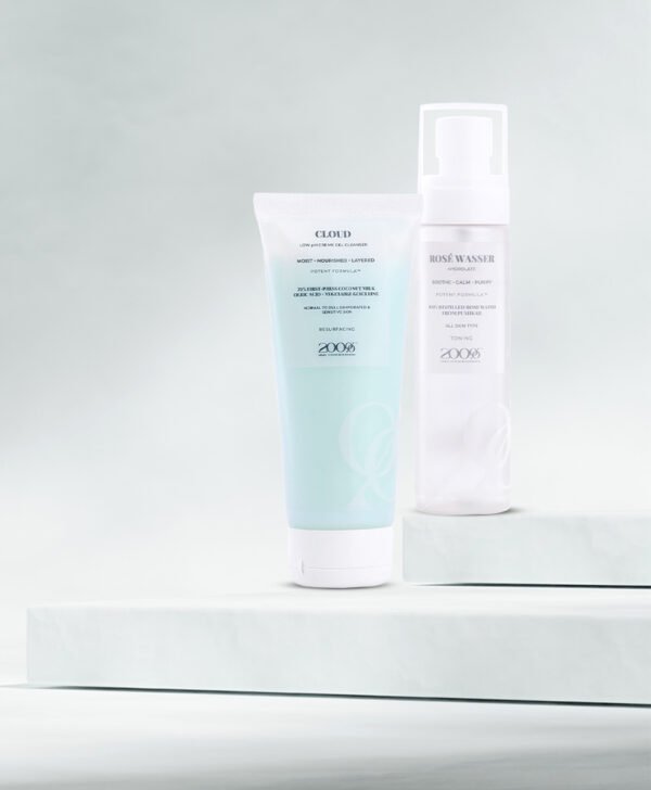 Cloud cleanser & rose water